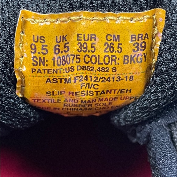 New Skechers Ebinal Work Arch Fit SR Composite Toe Shoes Black Womens Sz 9.5 - Picture 11 of 13